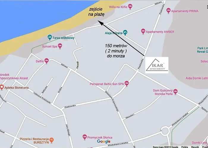 Ikar Blisko Morza Apartman *